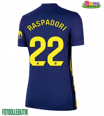 Atletico Madrid Giacomo Raspadori #22 Bortatröja Kvinnor 2025-26 Kortärmad